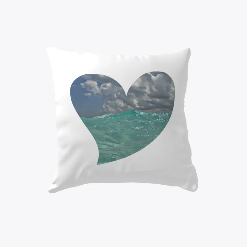 Heart Water Pillow